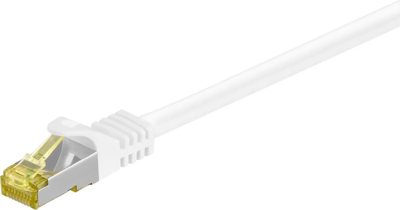 20250502122305_goobay_s_ftp_cat_7_cable_1m_leyko_91091 Goobay S/FTP Cat.7 Καλώδιο Δικτύου Ethernet 1m Λευκό 1τμχ 91091 - Image 1