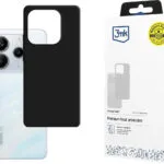 3MK Silicone Back Cover Σιλικόνης / Δερμάτινο 2mm Μαύρο (Redmi Note 14 5G)