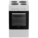 Indesit I5E5PMW Κουζίνα 55lt με Εμαγιέ Εστίες Π50εκ. Λευκή
