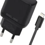 Beline Φορτιστής με Θύρα USB-C και Καλώδιο USB-C - Lightning 30W Power Delivery Μαύρος (U03)
