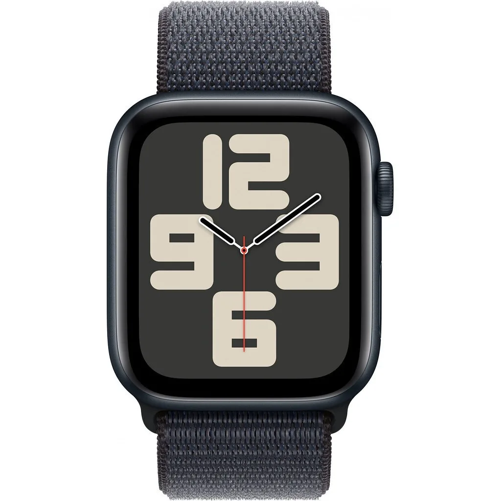 20250508163746_apple_watch_se_2024_aluminium_44mm_adiavrocho_me_palmografo_midnight_me_ink_sport_loop Apple Watch SE 2024 Aluminium 44mm Αδιάβροχο με Παλμογράφο (Midnight με Ink Sport Loop) - Image 1