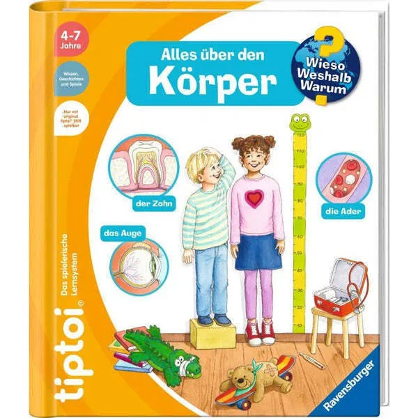 20250509092645_ravensburger_wieso_weshalb_warum_ola_gia_to_soma_ekpaideytiko_paichnidi_gnoseon_gia_5_eton_49228 Ravensburger Wieso? Weshalb? Warum? Όλα Για Το Σώμα Εκπαιδευτικό Παιχνίδι Γνώσεων για 4-7 Ετών 49228 - Image 1