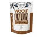 Woolf Snacks Woolf Long Λιχουδιά Σκύλου με Μπακαλιάρο 100gr