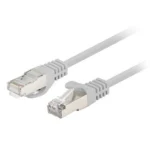Lanberg U/UTP Cat.6 Καλώδιο Δικτύου Ethernet 0.25m Γκρι 1τμχ PCF6-20CC-0025-S