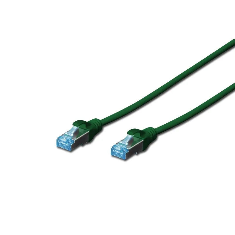 20250513111509_digitus_u_utp_cat_5e_kalodio_diktyou_ethernet_0_5m_prasino_dk_1531_005_g Digitus U/UTP Cat.5e Καλώδιο Δικτύου Ethernet 0.5m Πράσινο 1τμχ DK-1531-005/G - Image 1