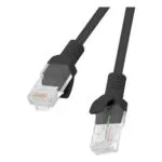 Lanberg U/UTP Cat.5e Καλώδιο Δικτύου Ethernet 3m Μαύρο (PCU5-20CC-0300-BK)