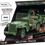 Cobi Τουβλάκια Willys MB Trailer Executive Edition για 7+ Ετών 1580τμχ