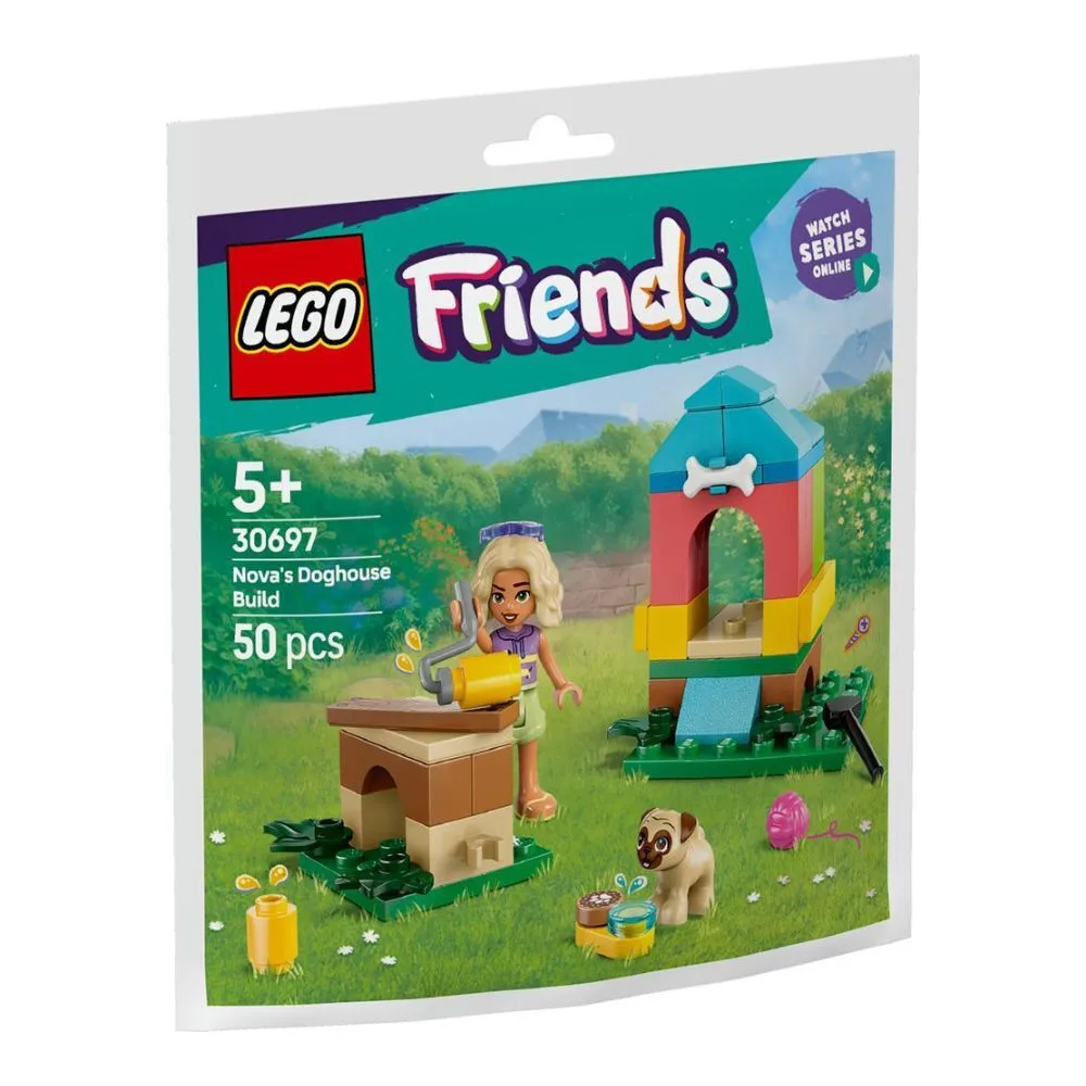 20250513141407_lego_friends_nova_s_doghouse_build_gia_5_eton_50tmch_30697 LEGO Friends Nova's Doghouse Build για 5+ Ετών 50τμχ 30697 - Image 1