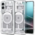 Spigen Ultra Hybrid Mag Back Cover Σιλικόνης 0.3mm Λευκό (Galaxy S25 Edge) ACS09417