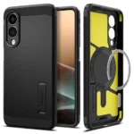 Spigen Tough Armor Magsafe Back Cover Σιλικόνης / Πλαστικό 2mm Μαύρο (Galaxy S25 Edge) ACS09422