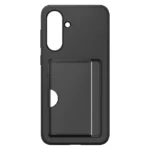 Samsung Back Cover Σιλικόνης με Υποδοχή για Κάρτες Μαύρο (Galaxy A56) EF-OA566TBEGWW