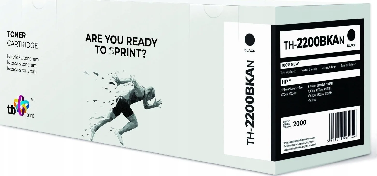 TB Print Συμβατό Toner για Laser Εκτυπωτή HP W2200A Μαύρο (TH-2200BKAN) - Image 1