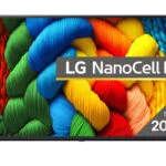 LG Smart Τηλεόραση 43" 4K UHD LED NanoCell 43NANO80A3B HDR (2025)