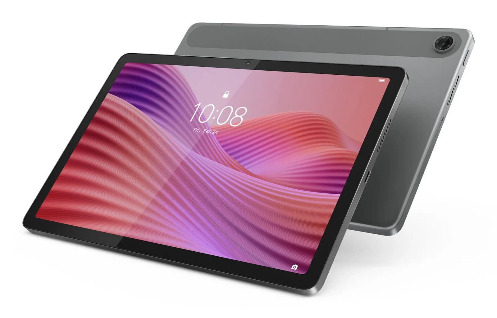 Lenovo Tab 4G 10.1" (4GB/128GB/Clear Case) Luna Grey - Image 1