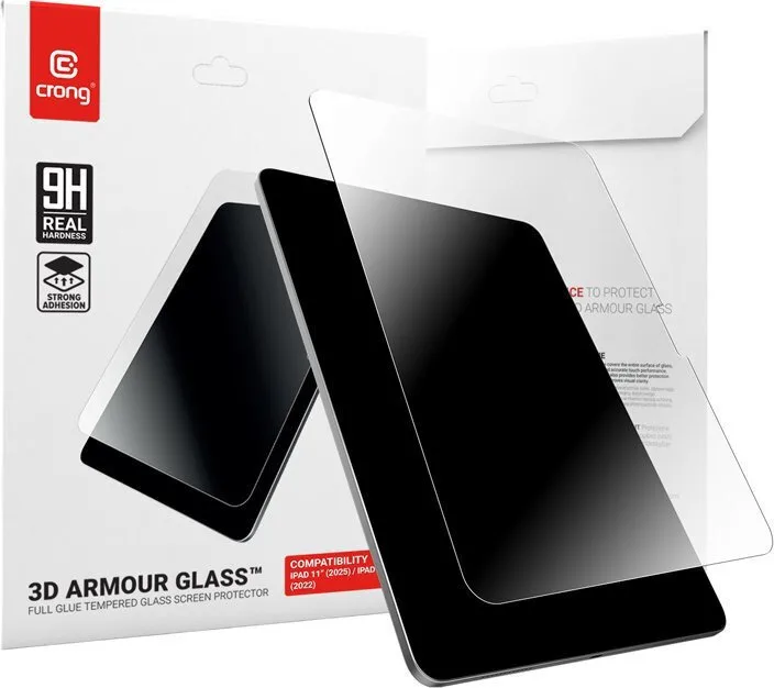 Crong 3D 0.33mm Full Glue Tempered Glass (Universal 11") - Image 1
