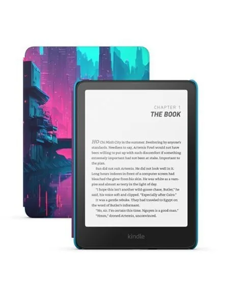 Amazon Kindle Paperwhite Kids 2024 με Οθόνη Αφής 7" (16GB) Cyber City - Image 1
