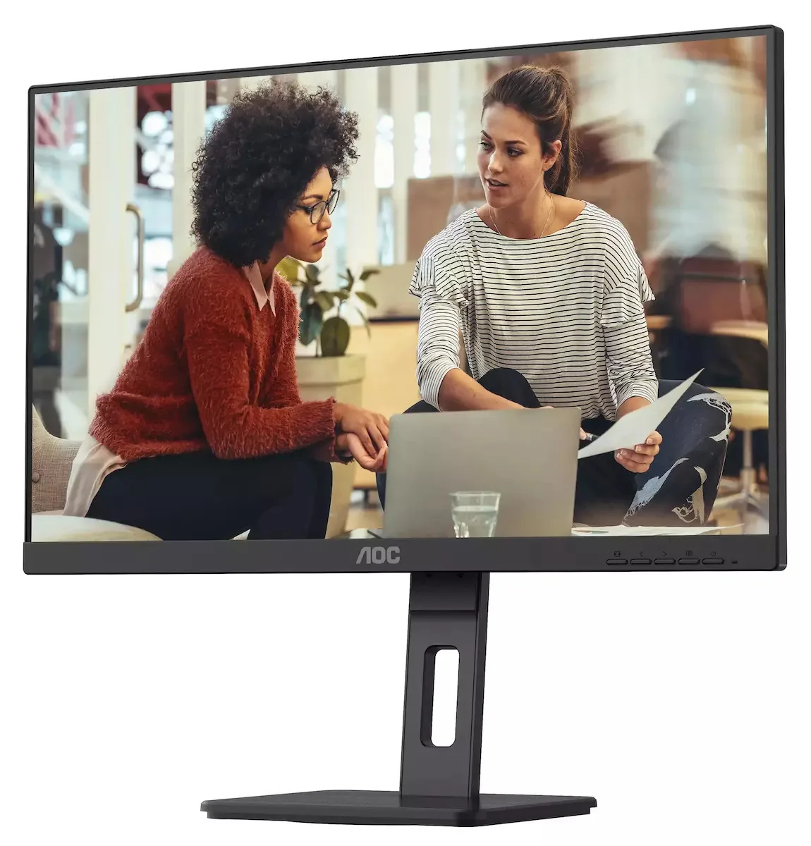 20250522165422_aoc_u27e3uf_ips_monitor_27_4k_3840by2160_me_chrono_apokrisis_4ms_gtg AOC U27E3UF IPS Monitor 27" 4K 3840x2160 με Χρόνο Απόκρισης 4ms GTG - Image 1