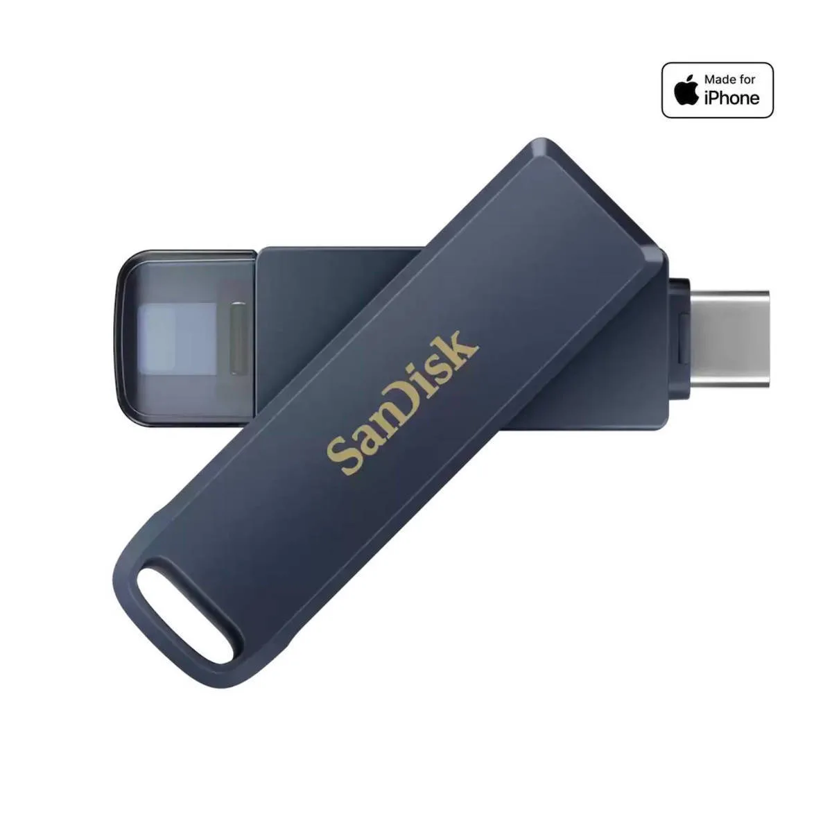 Sandisk Ixpand 128GB USB 3.1 Stick με σύνδεση Lightning & USB-A - Image 1