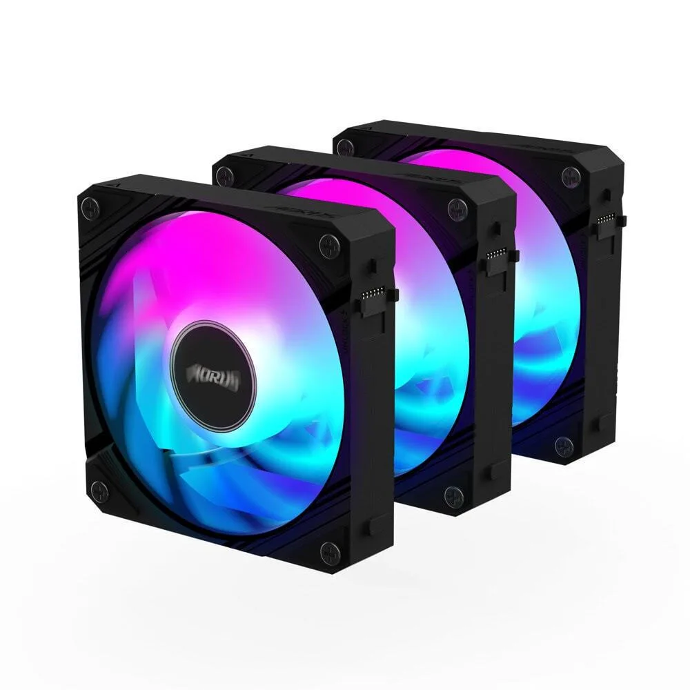 Gigabyte Aorus EZ Chain Fan 120 Case Fan με ARGB Φωτισμό 3τμχ - Image 1