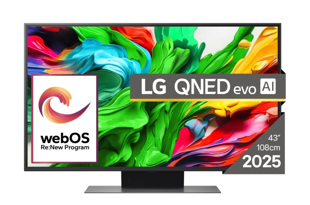 LG Smart Τηλεόραση 43" 4K UHD QNED QNED86 Evo AI HDR (2025) 43QNED86A3C - Image 1