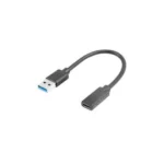 Lanberg Μετατροπέας USB-A male σε USB-C female 1τμχ AD-UC-UA-03