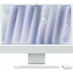 Apple iMac 24" 2024 (M4-10-Core/16GB/256GB SSD/10-Core GPU/macOS) Silver US