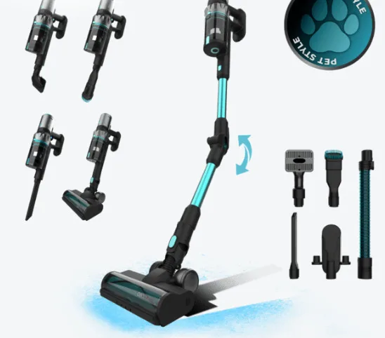 Cecotec Thunder Pet Flex Επαναφορτιζόμενη Σκούπα Stick 33.6V Μαύρη - Image 1