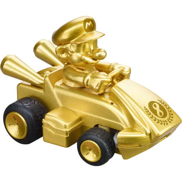 Carrera 2,4ghz Mario Kart Mini Τηλεκατευθυνόμενο Αυτοκίνητο Χρυσό 370430031 - Image 1