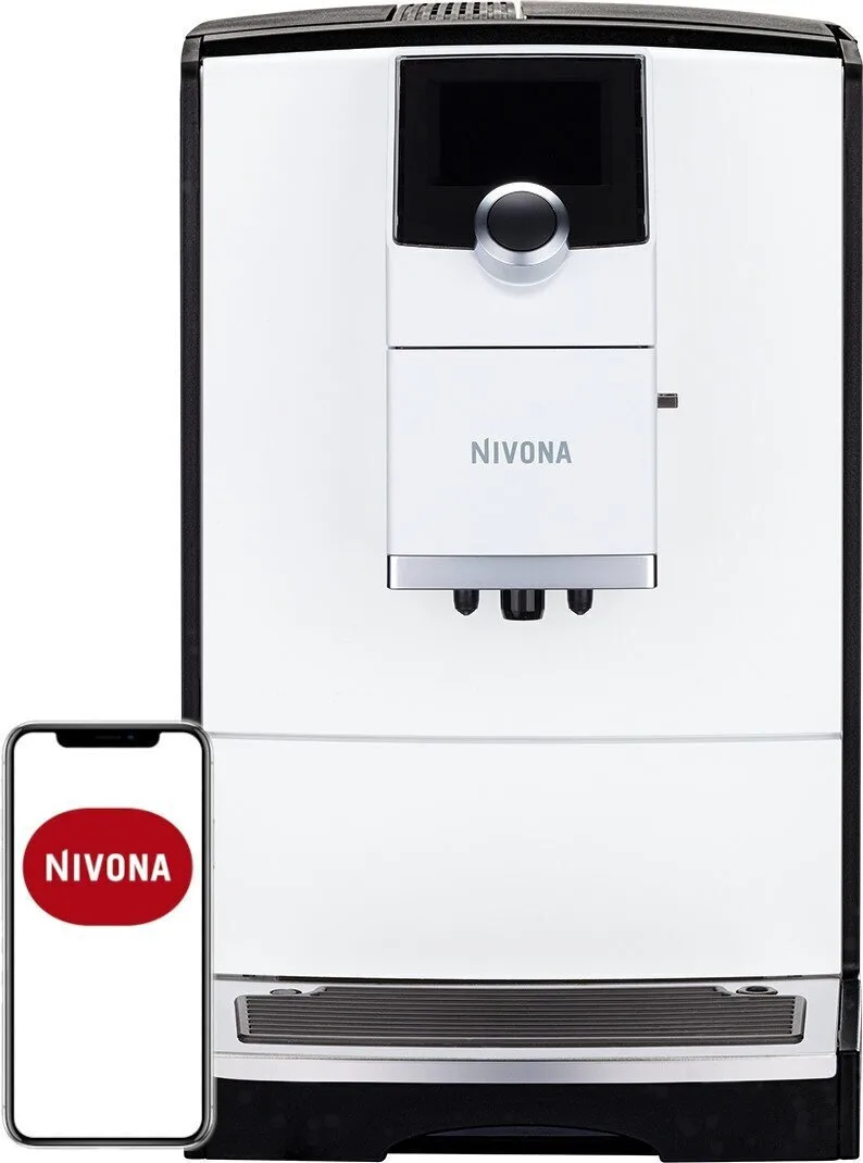Nivona Cafe Romatica 797 Αυτόματη Μηχανή Espresso 1455W Πίεσης 15bar για Cappuccino Λευκή - Image 1