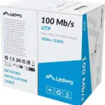 Lanberg U/UTP Καλώδιο Δικτύου Ethernet 100m Γκρι 1τμχ LCU5-10CC-0100-S