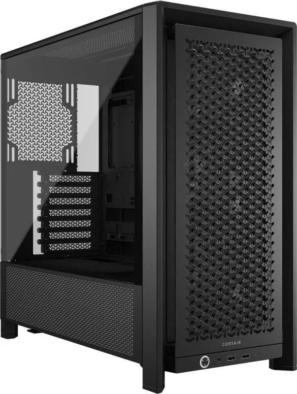 Corsair Frame 4000D RS Gaming Midi Tower Κουτί Υπολογιστή με Πλαϊνό Παράθυρο Μαύρο - Image 1