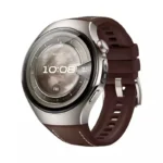Huawei Watch 5 Titanium 46mm Αδιάβροχο με eSIM και Παλμογράφο (Καφέ)