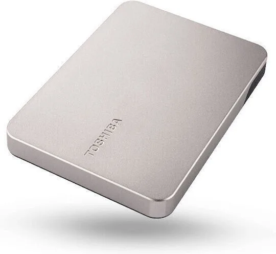 Toshiba Canvio Flex USB 3.2 Εξωτερικός HDD 1TB 2.5" Ασημί - Image 1