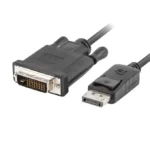 Lanberg Cable DVI-D male - DisplayPort male 1.8m (CA-DPDV-10CU-0018-BK)