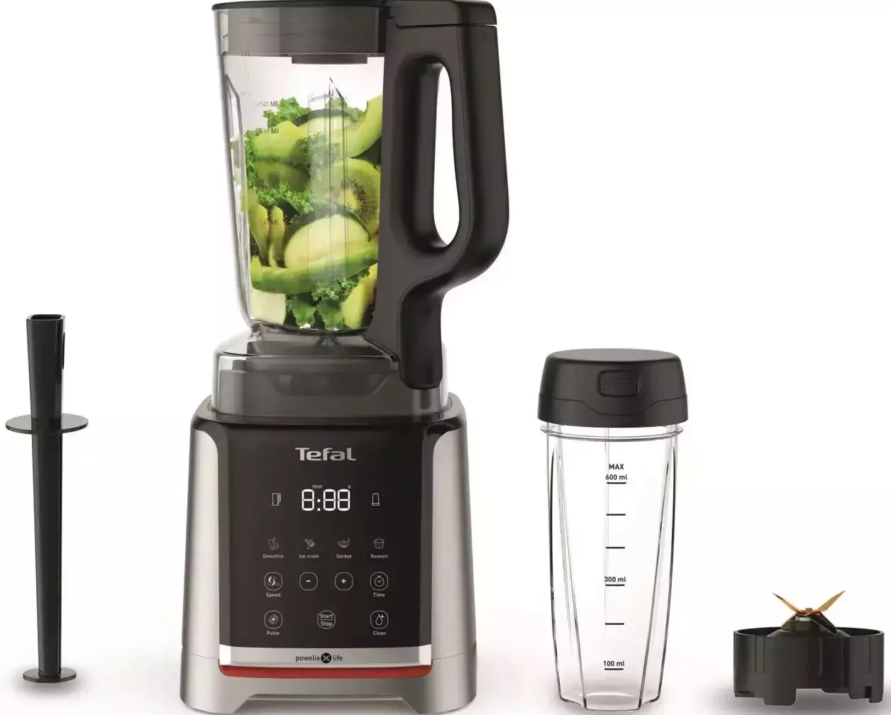 Tefal Infiny Mix+ Μπλέντερ με Κανάτα Tritan 1.75 lt 1600W Μαύρο - Image 1