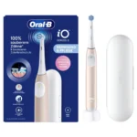 Oral-B iO Series 2 Ηλεκτρική Οδοντόβουρτσα με Αισθητήρα Πίεσης και Θήκη Ταξιδίου Calm Pink