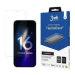 3MK FlexibleGlass Tempered Glass (iPhone 17 / 17 Pro / 16 Pro)