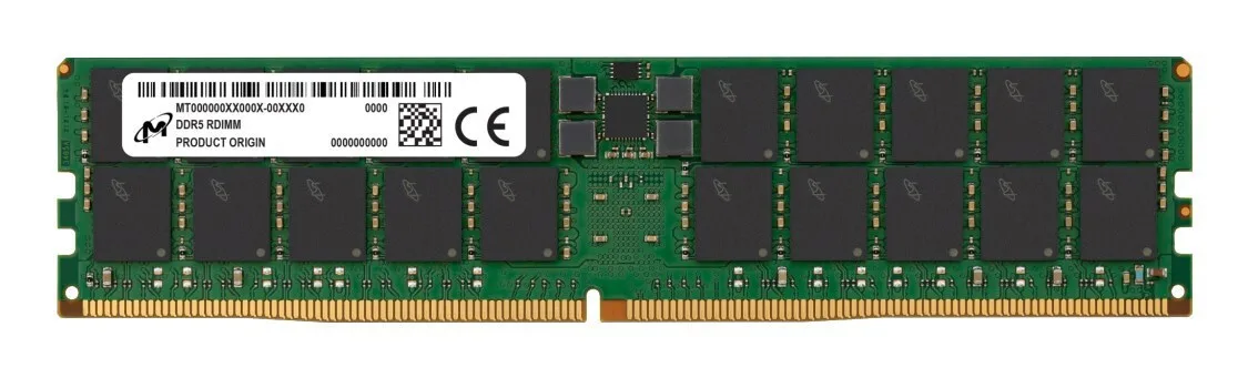 Micron DDR5 με Module 1x64GB και Ταχύτητα 6400 για Desktop MTC40F2046S1RC64BR - Image 1