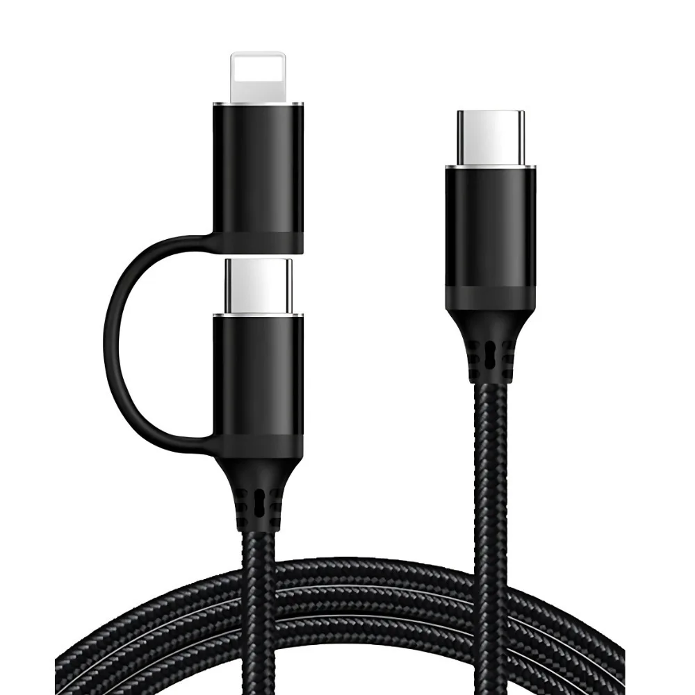 20250603094215_usb_c_fast_charging_cable_2_in_1_max_60w_usb_c_to_usb_c_lightning_type_c_fast_charging_textile_material_iphone_16_pro_max_15_14_ipad_air_mini_galaxy_p Usb C Fast Charging Cable 2-in-1 Max 60w Usb C To Usb C Lightning Type C Fast Charging Textile Material Iphone 16 Pro Max 15 14 Ipad Air Mini Galaxy Pixel 1m Luvlu - Image 1