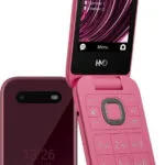 HMD 2660 Flip Dual SIM Κινητό με Μεγάλα Κουμπιά Ροζ