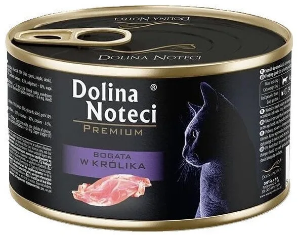 20250604135559_dolina_noteci_premium_ygri_trofi_gia_gates_me_kouneli_185gr Dolina Noteci Premium Υγρή Τροφή για Γάτες σε Κονσέρβα με Κουνέλι 185gr - Image 1