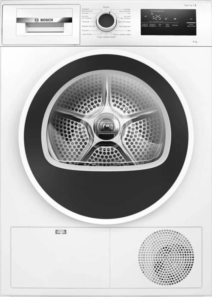 20250605124838_bosch_wth85208ii_stegnotirio_8kg_a_me_antlia_thermotitas Bosch Serie 4 Στεγνωτήριο 8kg με Αντλία Θερμότητας - Image 1