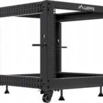 Lanberg Επιτοίχια Καμπίνα Rack 9U Μαύρο