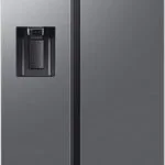Samsung Ψυγείο Ντουλάπα 640lt Total NoFrost Υ178.4xΠ91.2xΒ72.6εκ. Ασημί RS70F65KETEF