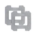 Set 2 Ecovacs Microfiber Cleaning Pads Compatible Winbot Mini Gray