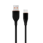 Gembird Power Data Cable Smartphone Usb 2.0 M To Usb 2.0 Type-c M 1.5m Silicone Protection Black "cc-usb2s-amcm-1.5m-bk" Green Stamp 0.08 Lei