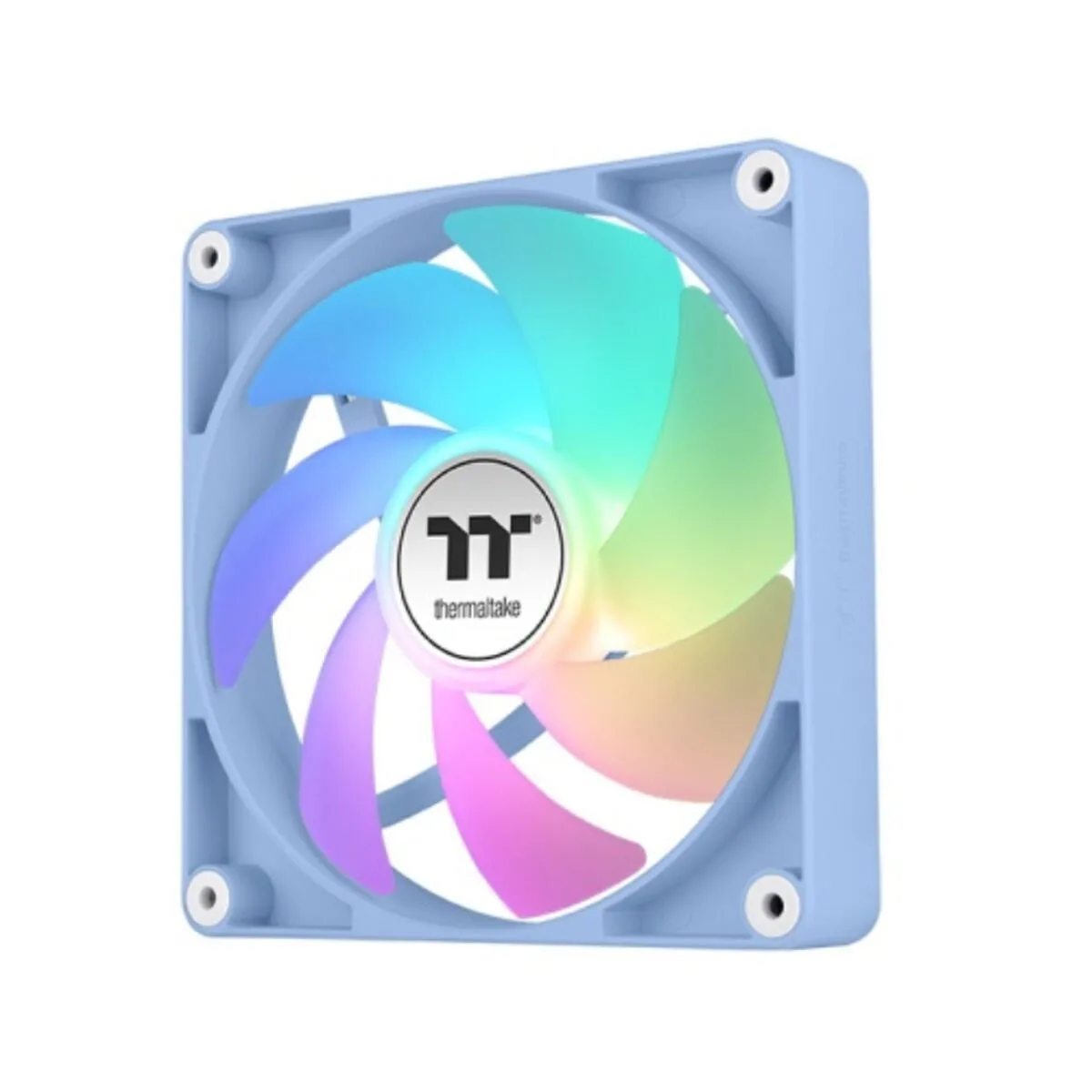 Thermaltake CT120 Case Fan με ARGB Φωτισμό και Σύνδεση 4-Pin PWM 2τμχ Hydrangea Blue - Image 1