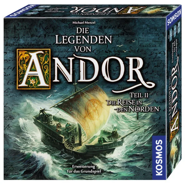 Επέκταση Παιχνιδιού Legends Of Andor: Journey To The North για 2-4 Παίκτες 10+ Ετών 692346 (GER) Kosmos - Image 1