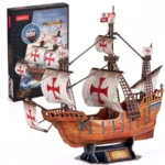 Cubic Fun Cubic Fun Puzzle 3d Santa Maria