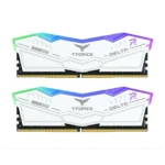 TeamGroup Delta RGB DDR5 32GB RAM με 2x16GB Modules και Ταχύτητα 6400 για Desktop FF4D532G6400HC32ADC01